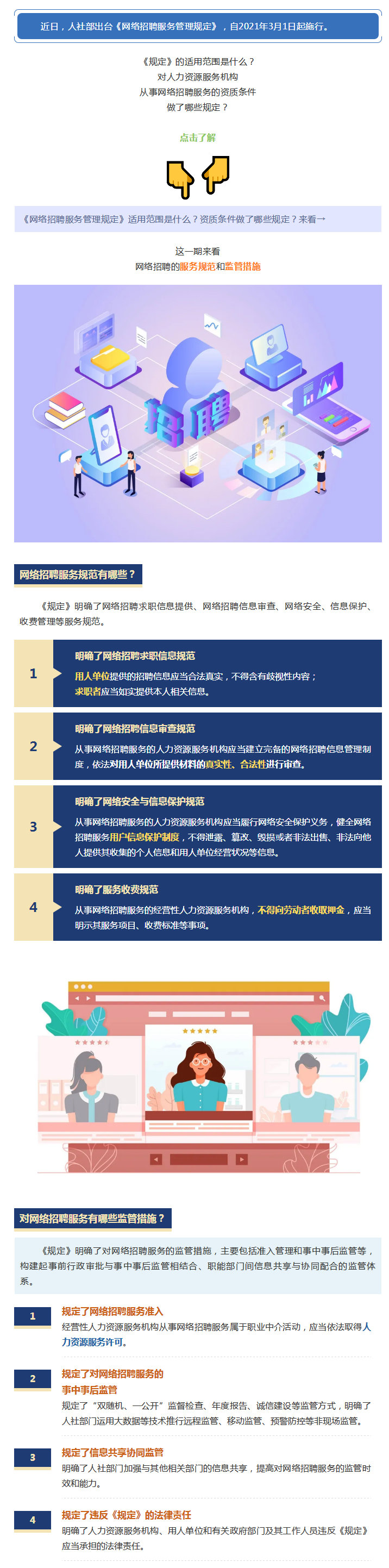 【网络招聘服务，这些规范需遵守