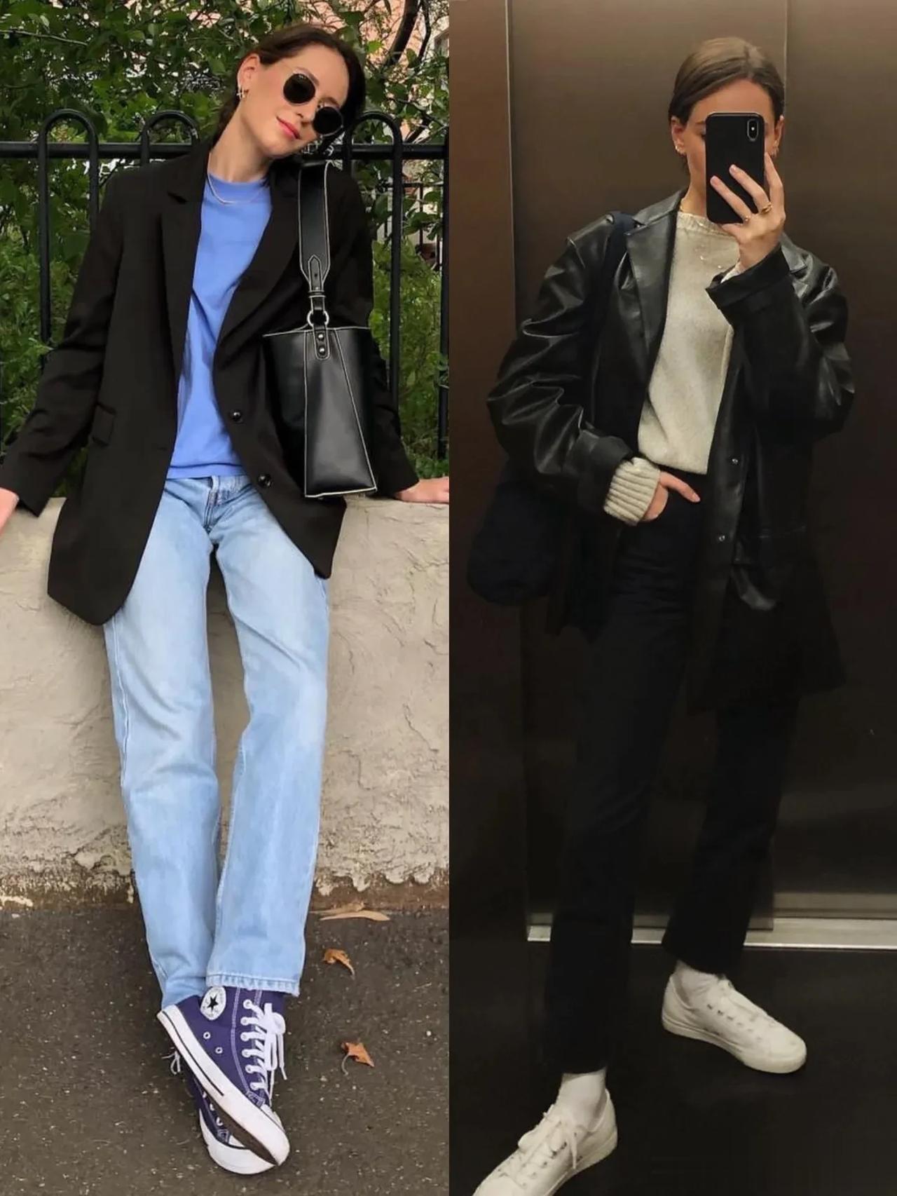 
松弛感满满的日常穿搭参考look
  