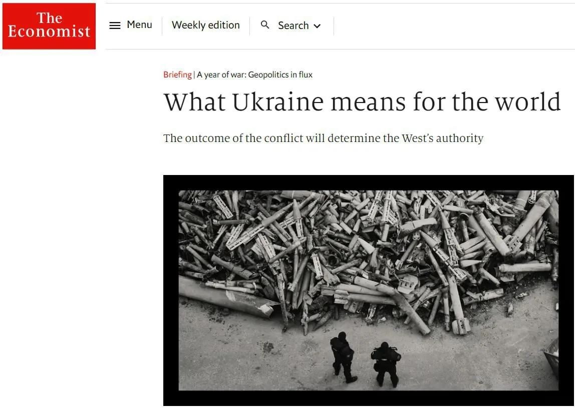 🇺🇦乌克兰的结局西方早已看透，那就是“伊拉克化”。

美国《经济学人》杂志刊