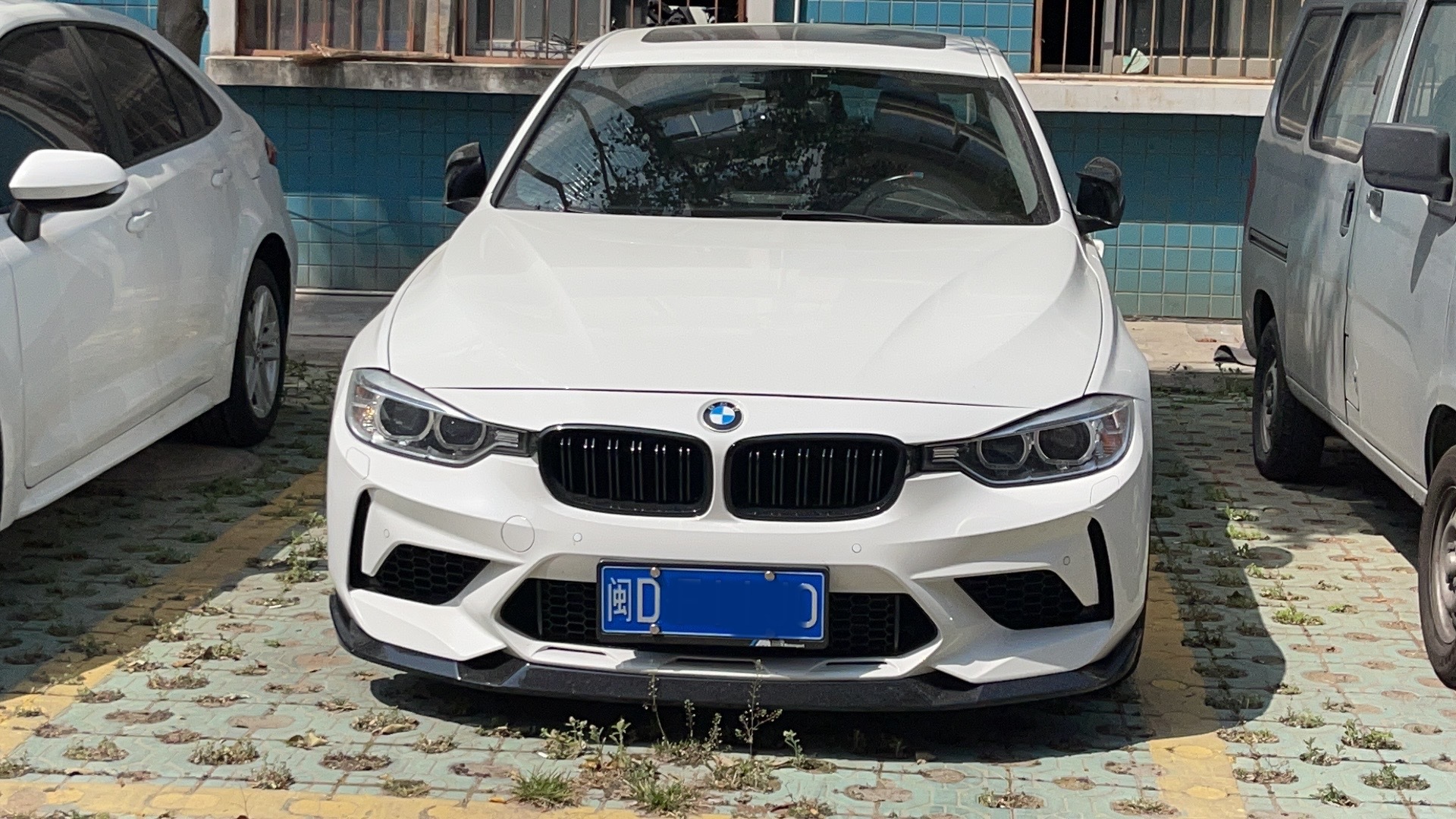 这台3系改M2下包围如何？#宝马3系##car时尚##汽车改装#  ​​​