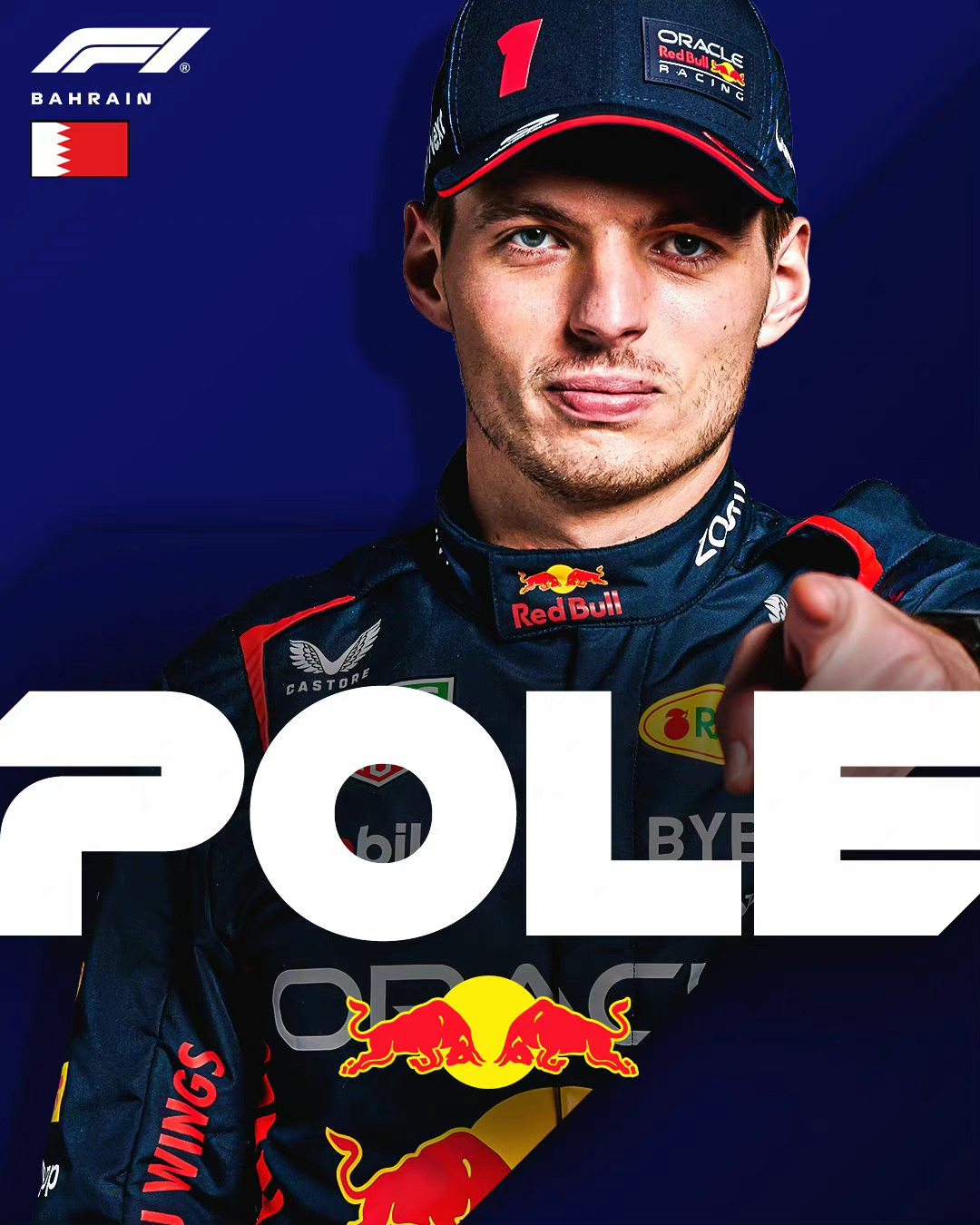 2023F1巴林大奖赛｜维斯塔潘取得杆位！佩雷兹第二， 勒克莱尔第三红牛车队带走