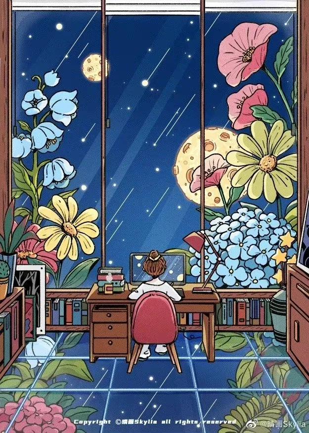 慢品人间烟火色，
闲观万事岁月