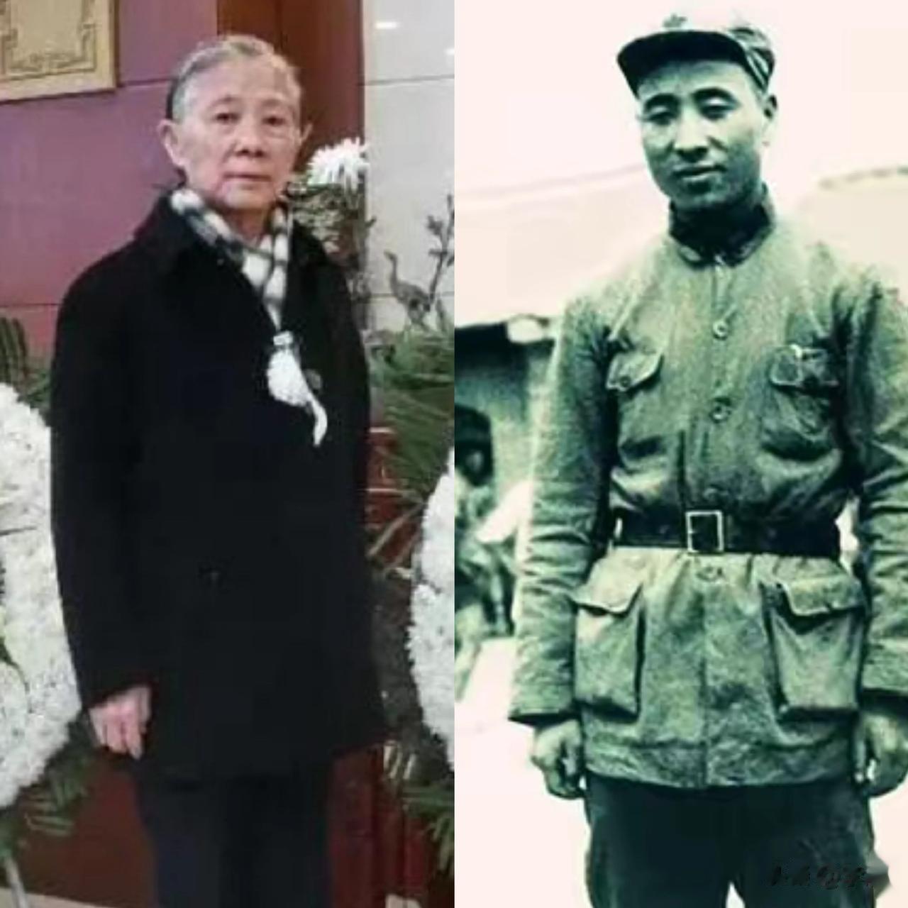 这张拼图的右边是林彪，左边是林彪年近80岁的女儿林立衡（林豆豆）近照。

从对比