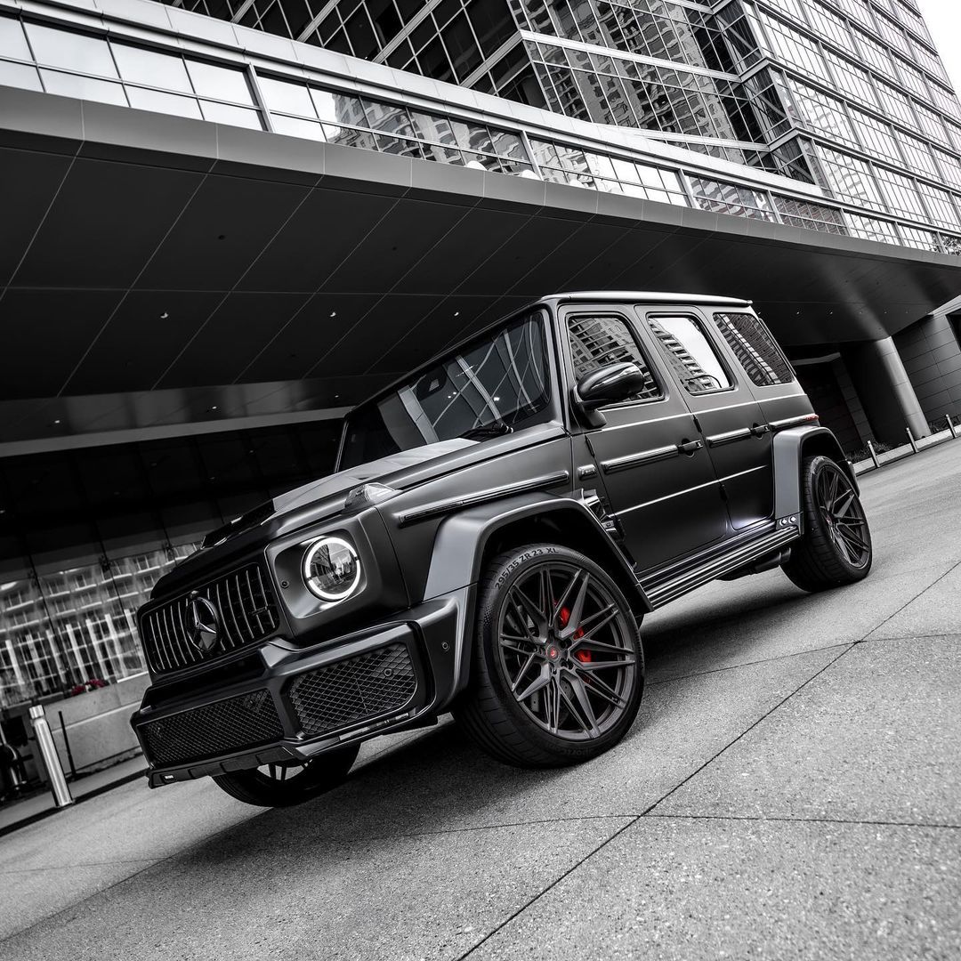 Brabus G63 on vossen 🖤#奔驰G级AMG##car时尚##