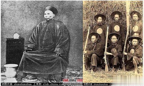 中法战争爆发后，当时在中越边境驻扎着数万清军，全部按兵不动，坐看刘永福黑旗军这支