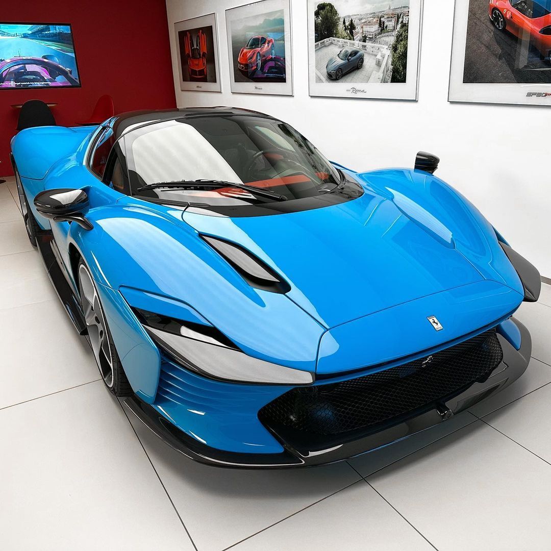 Ferrari Daytona SP3｜Blu Soltani 🥶🐬#Day