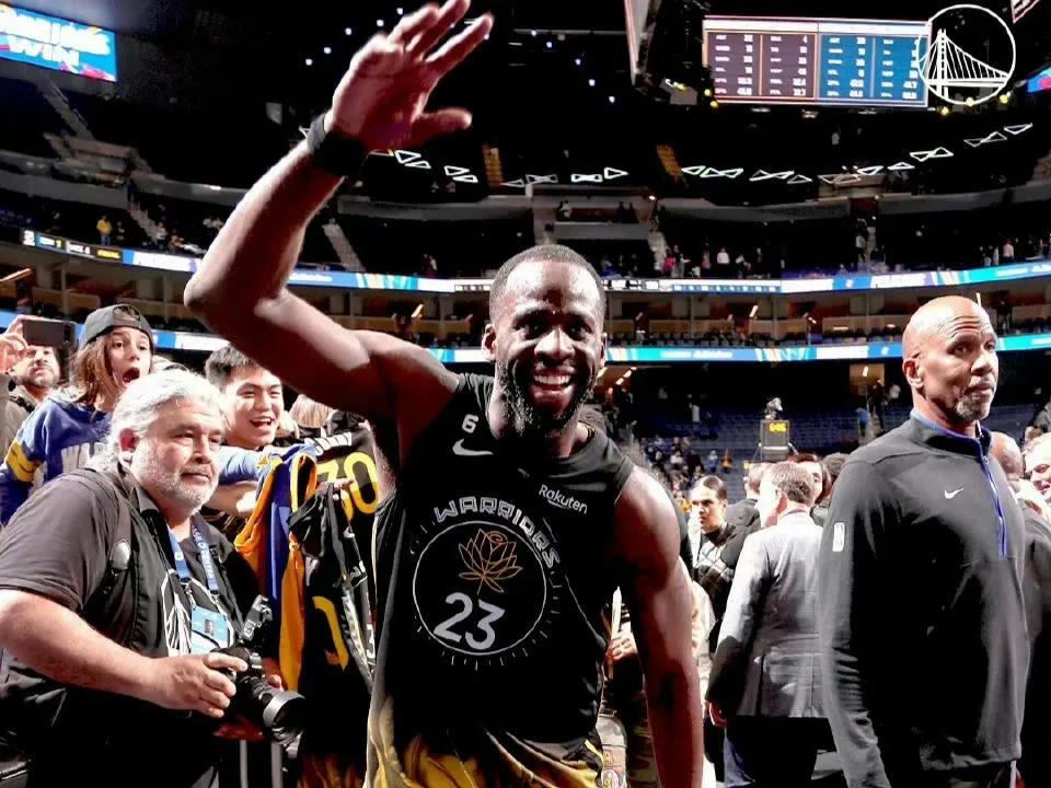 追梦助攻上双10胜3负 称自己为真正的男人

NBA常规赛，勇士主场以120比1