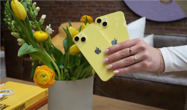 实机感受下，黄色款iPhone 14、iPhone 14 Plus好看吗？黄色款