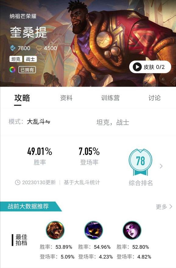 想不通这英雄胜率不到50，明明猛的很

目前这个有我就拿，问题就是大招不到残局不