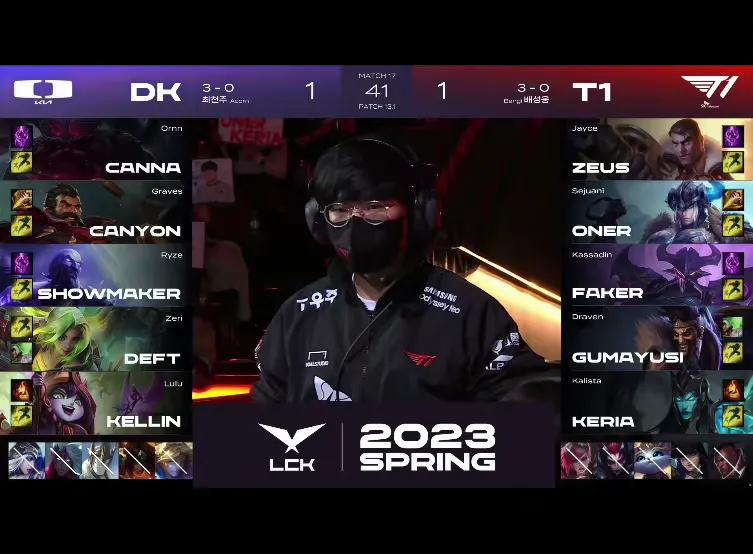 T1面对DK时又开始整活了，k