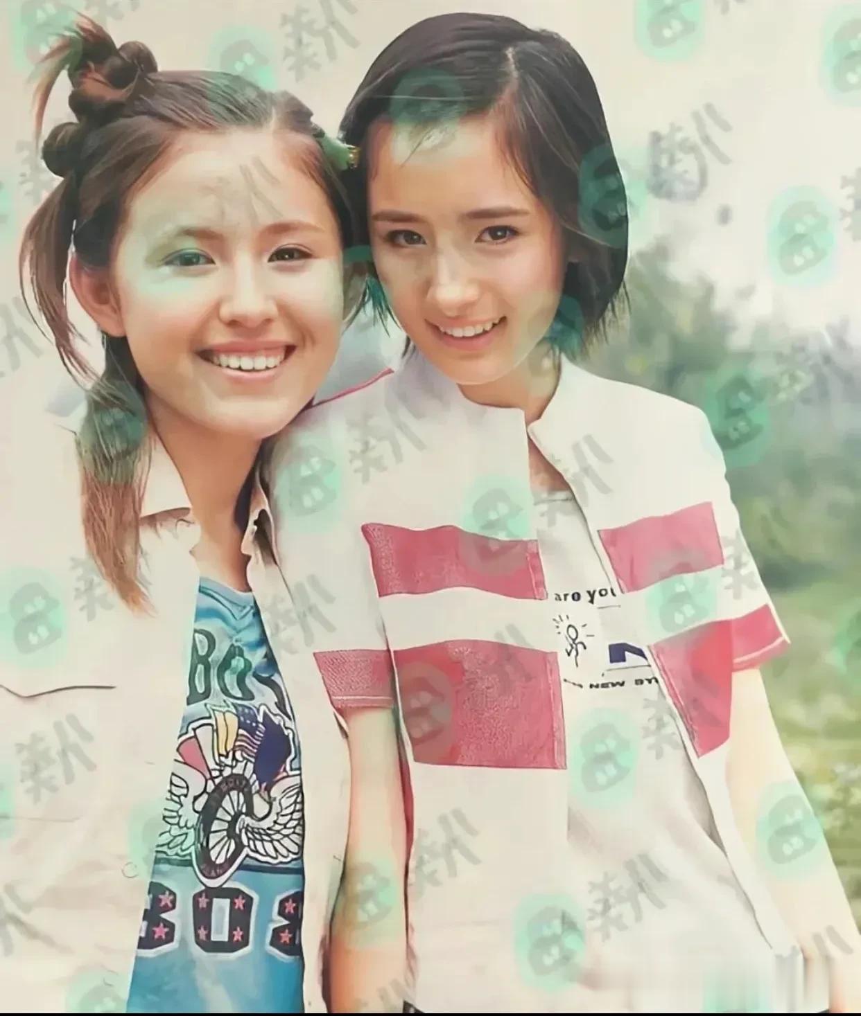 救命...这是杨幂和热依扎？？
omg我真的差点没认出来。
这是杨幂和热依扎！！