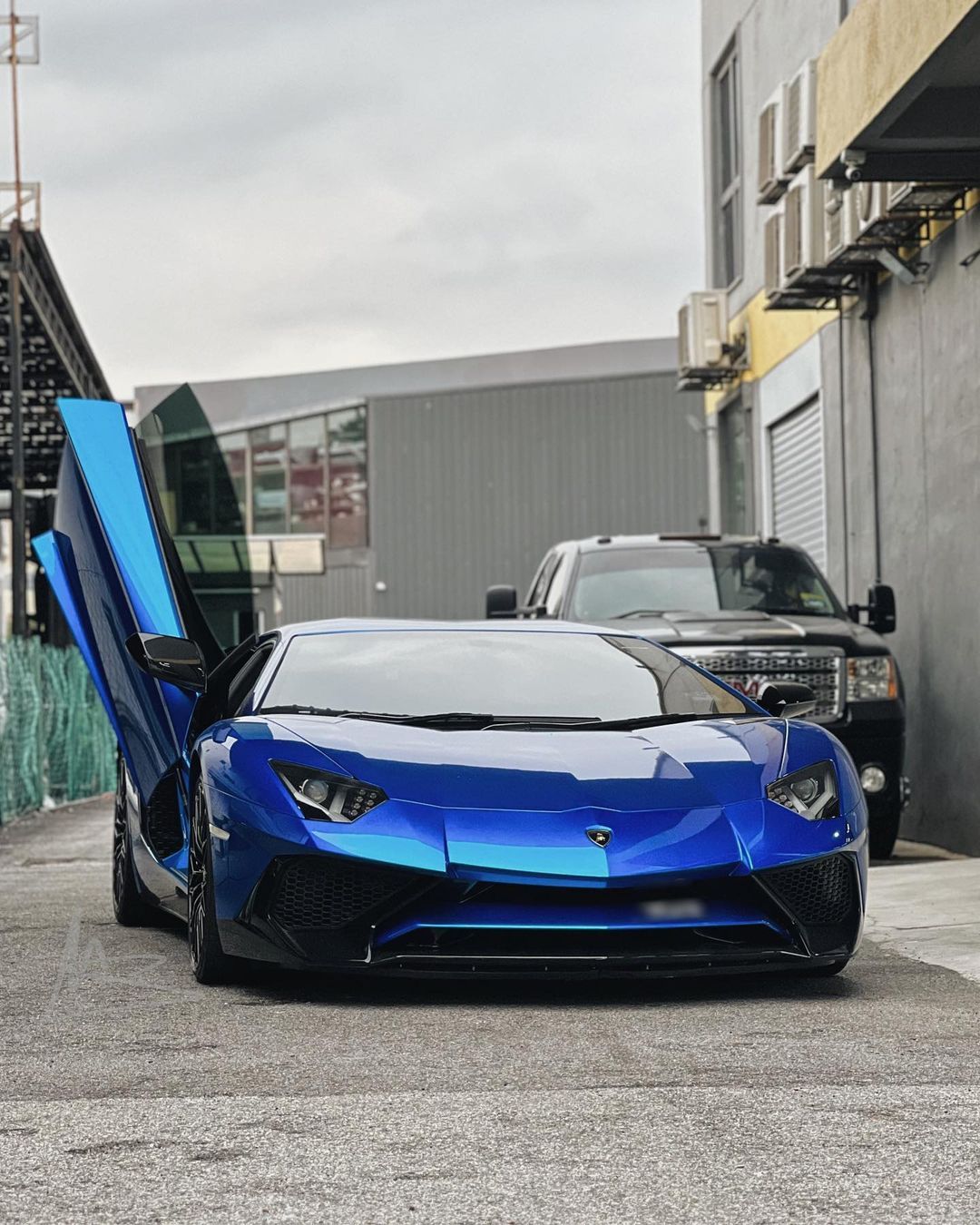 Lamborghini Aventador SV BluNethuns💙#Av