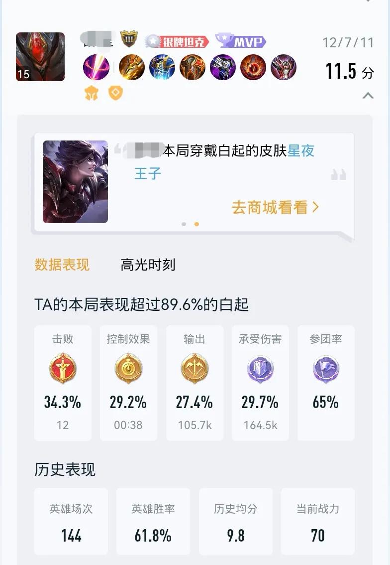 这个赛季大家都在说白起很强，那