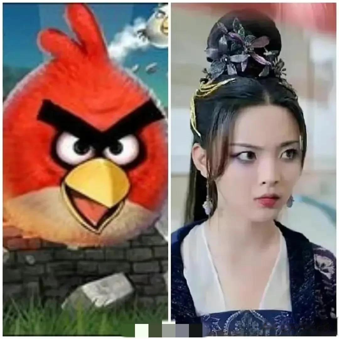 一旦接受了这个设定，真的再也看不了超越妹妹了


杨超越新剧《重紫》黑化造型一公