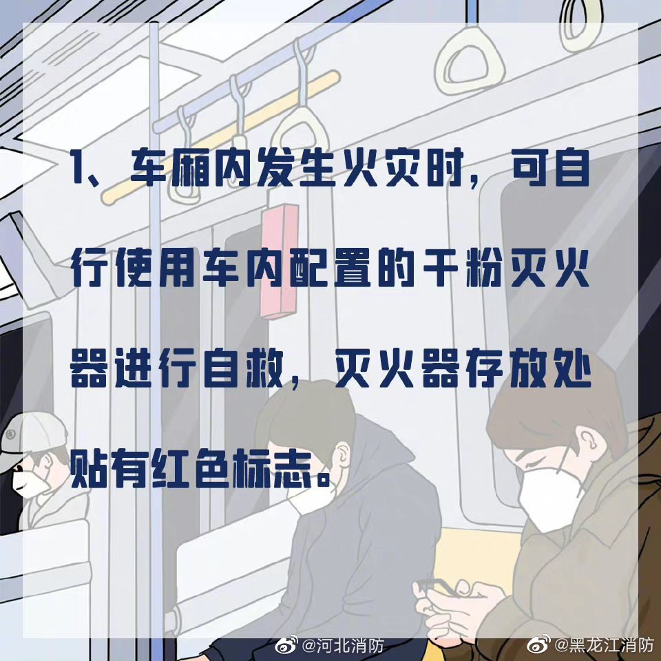 【地铁防疫+消防安全提示】地铁