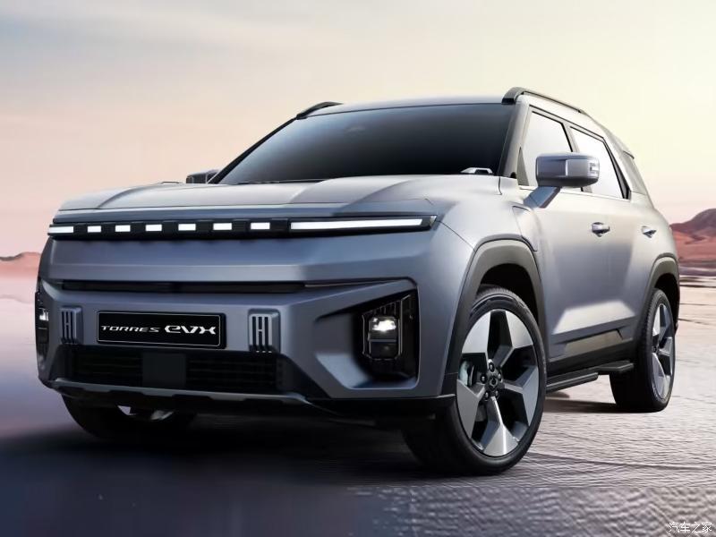 #汽车资讯# 【老哥们这都能复活 双龙Torres EVX电动车官图】曾经以古怪