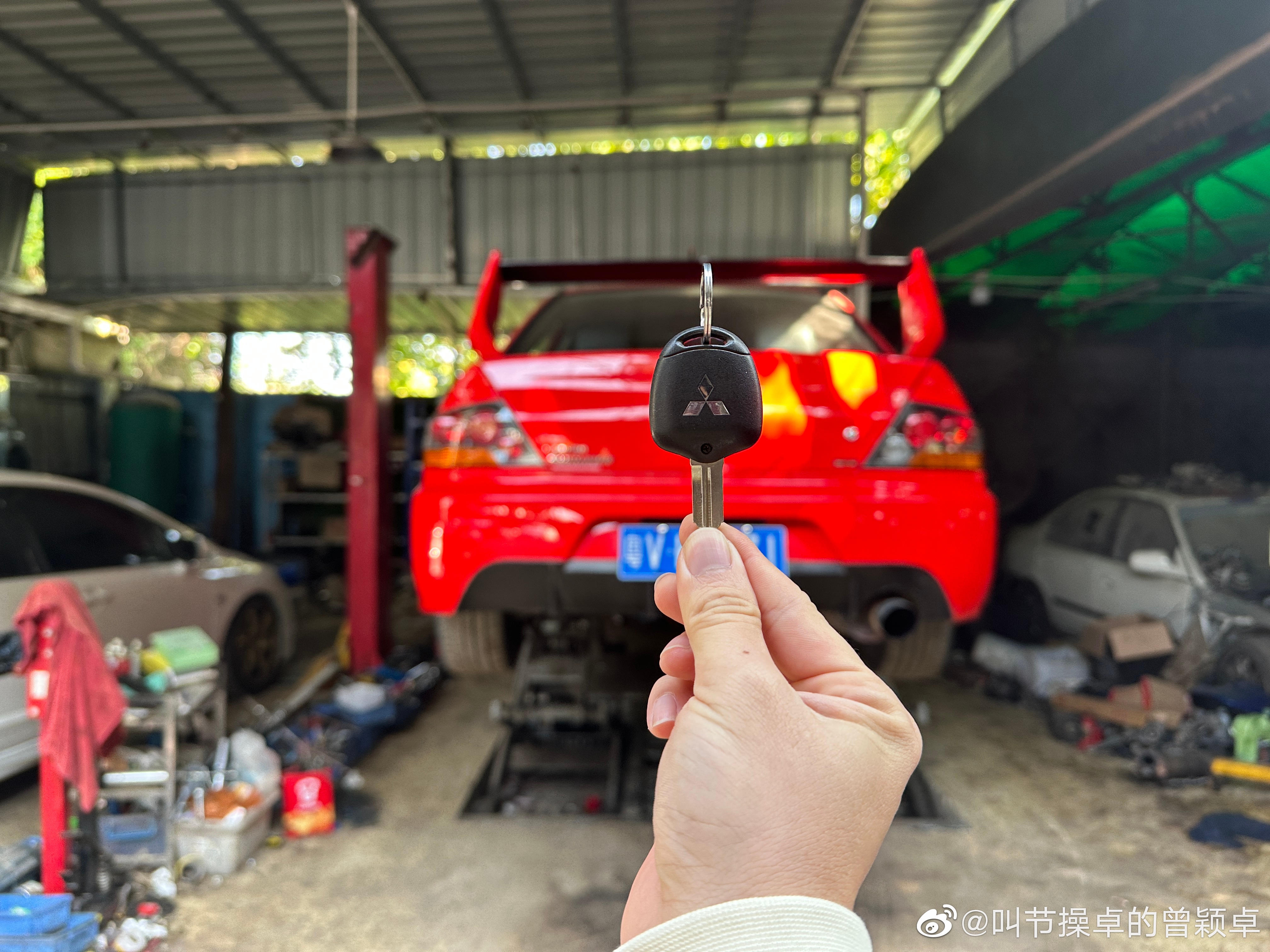 陪朋友来验车 ​​​