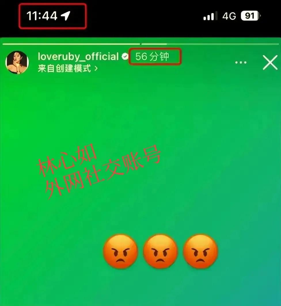 林心如女儿正面照曝光后，林心如的举动真的令人匪夷所思，本身这些照片就是从湾湾媒体