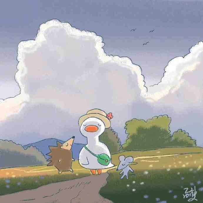 很喜欢杨绛先生的一段话：如果有一天，爱真的走到了尽头，请不要争执，也不要哭闹，人