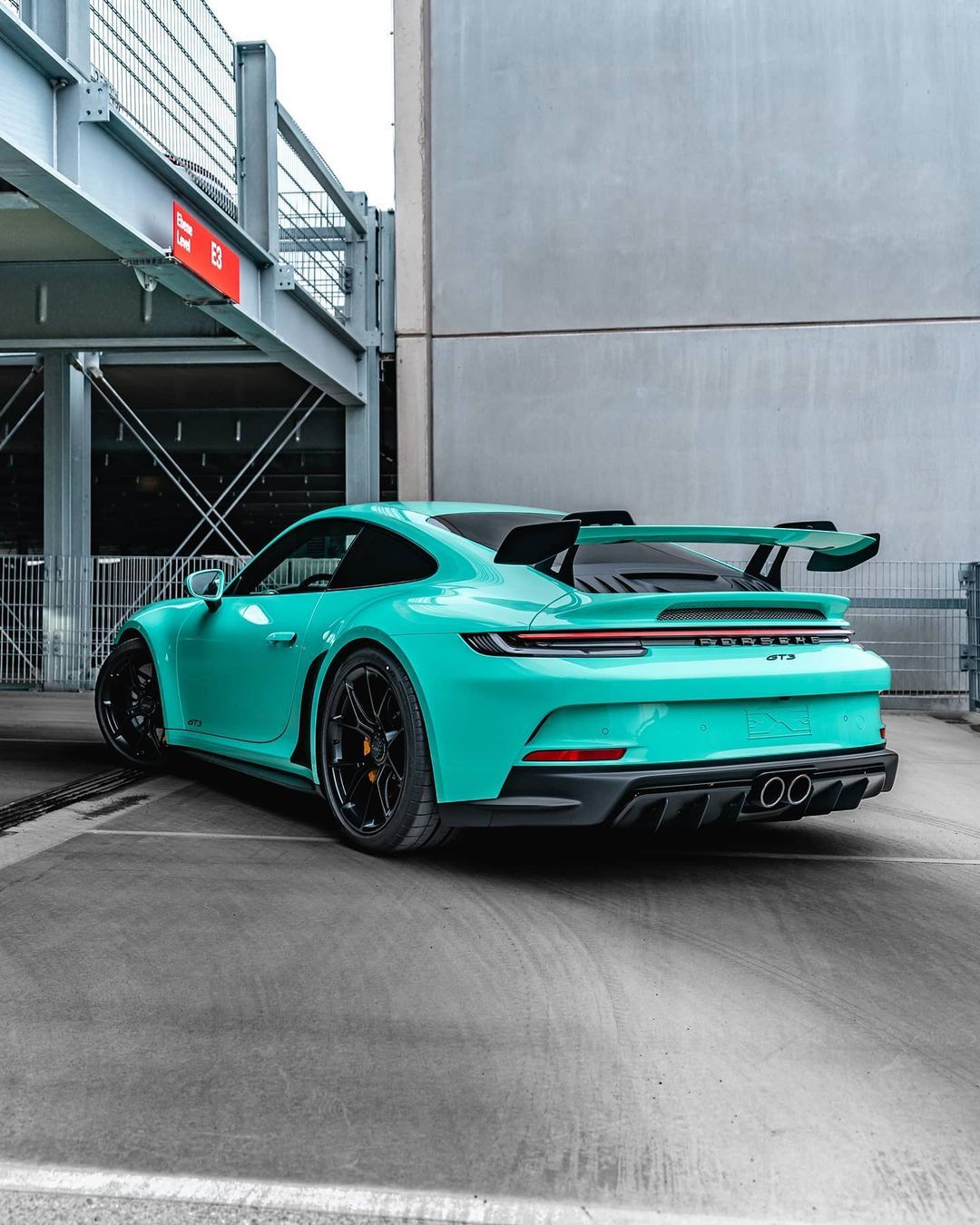 保时捷蒂芙尼绿｜Porsche 911 GT3 #保时捷911##car时尚##