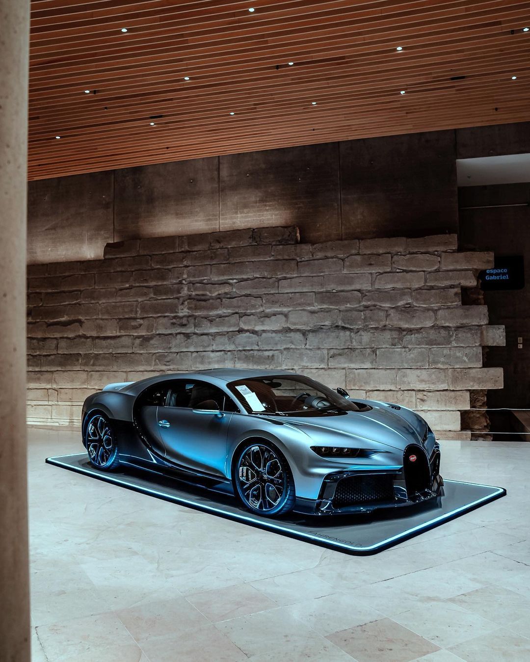 The 1 of 1 Bugatti Chiron Profilée#布加迪ch