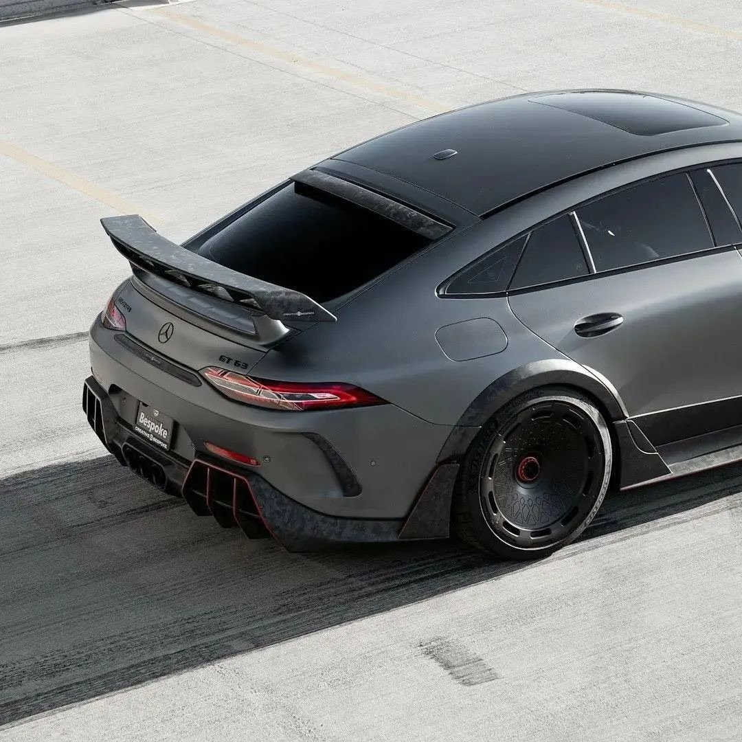 Mercedes AMG GT63S ,这套轮圈与车身姿态，如何？ ​​​