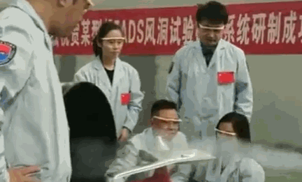 疑似轰-20隐身战略轰炸机风洞
