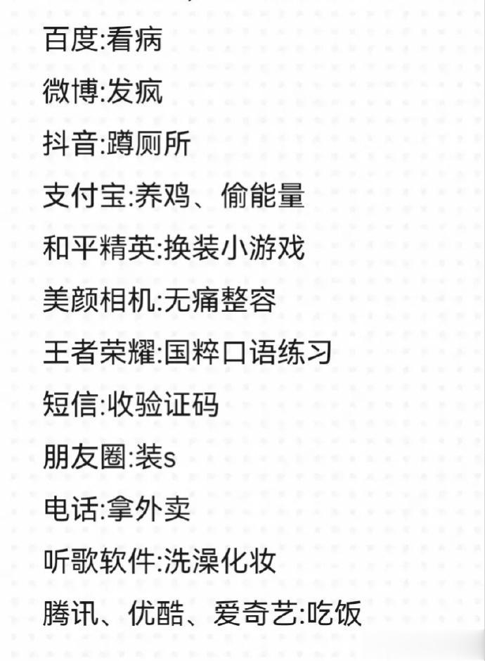 当代年轻人 App 使用场景，你中了几条？ [狗头]