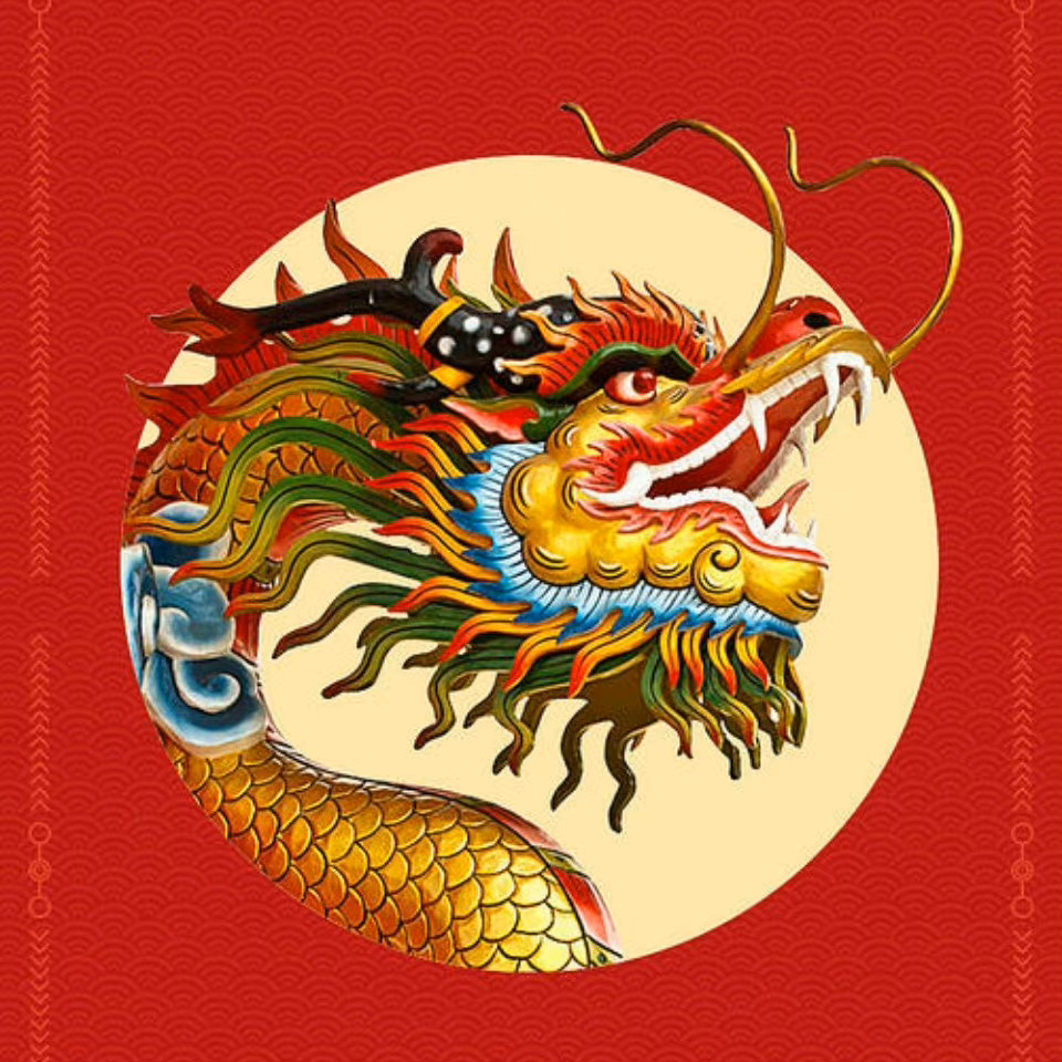 神龙抬头，见者大吉。转发保存，把这张图用作二月的头像，保佑你在二月远离晦气和小人