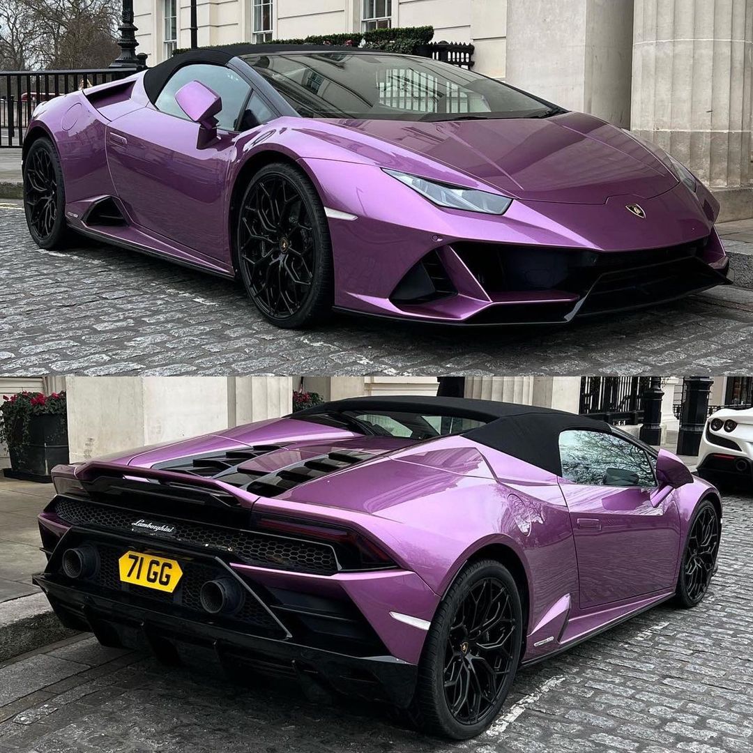 The Lamborghini Huracan EVO Spyder.Color