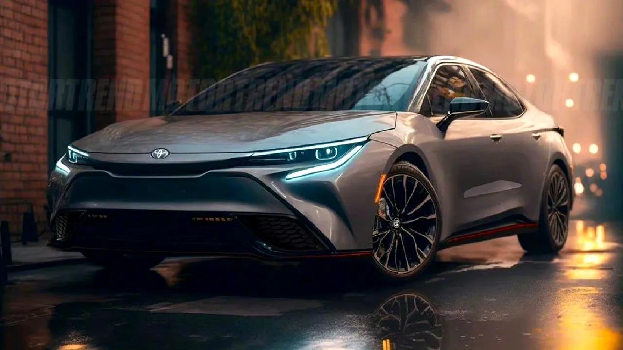 当我看到车尾“CAMRY”英文字符时，确实惊呆了，这是下一代凯美瑞，还是凯美瑞的