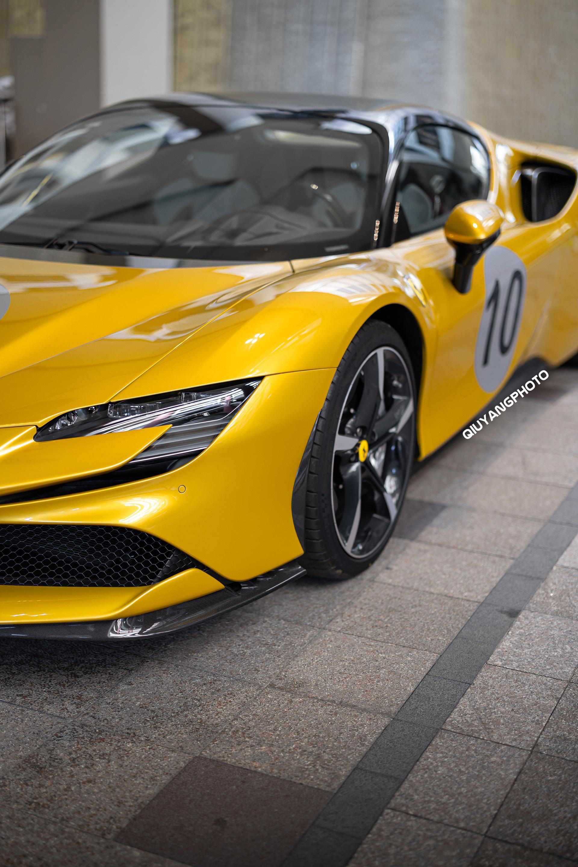 Ferrari SF90 Spider  Tailormade定制，Giallo