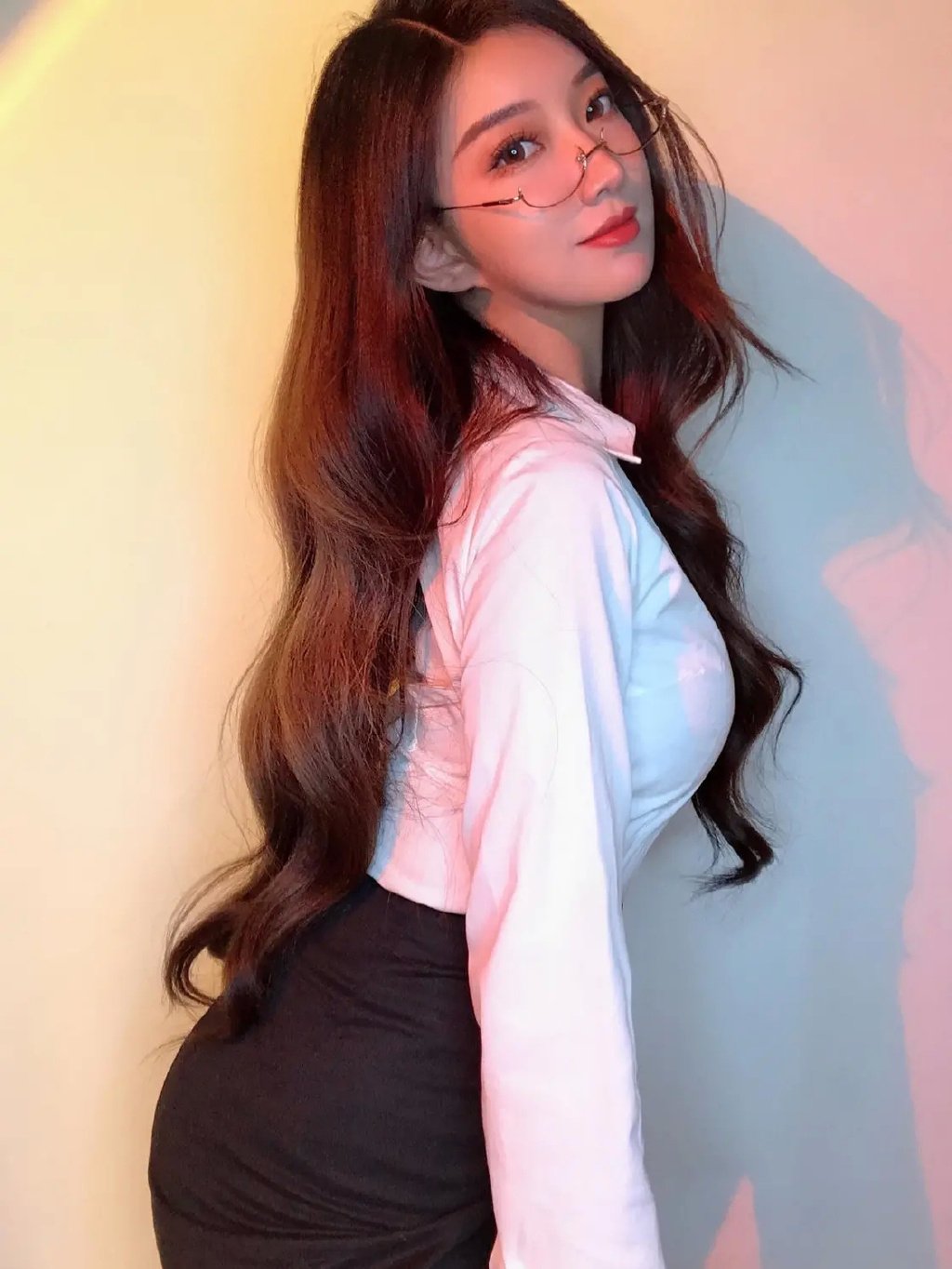 没有人可以拒绝白衬衫  #清纯御姐# ​​​