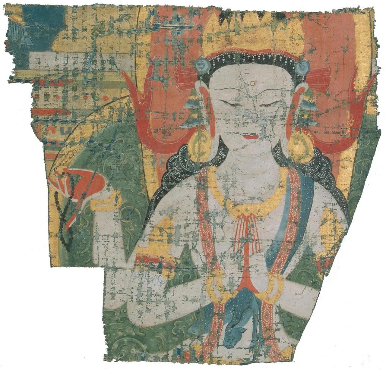 流失的绘画文物，偶然在网上看到才发现，宝贝之多，水平之高，这个黑水城出土的所藏，
