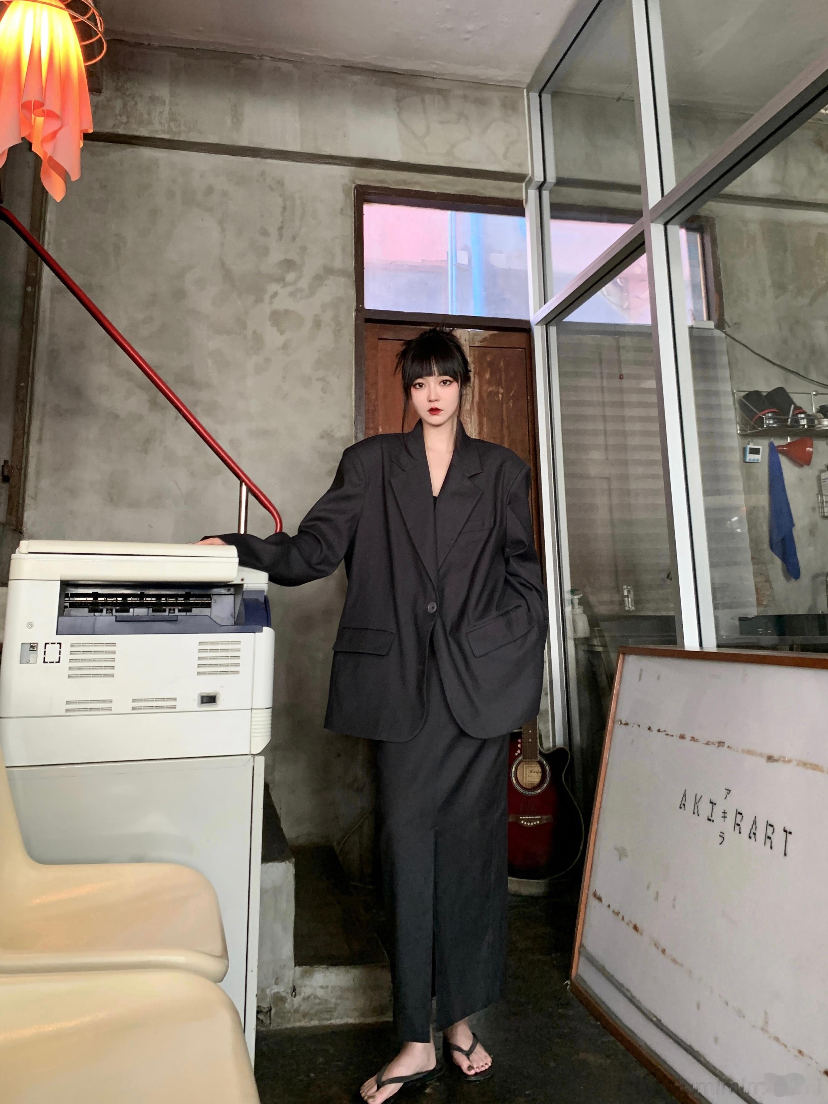 曼谷的一家复古咖啡店 ​​​