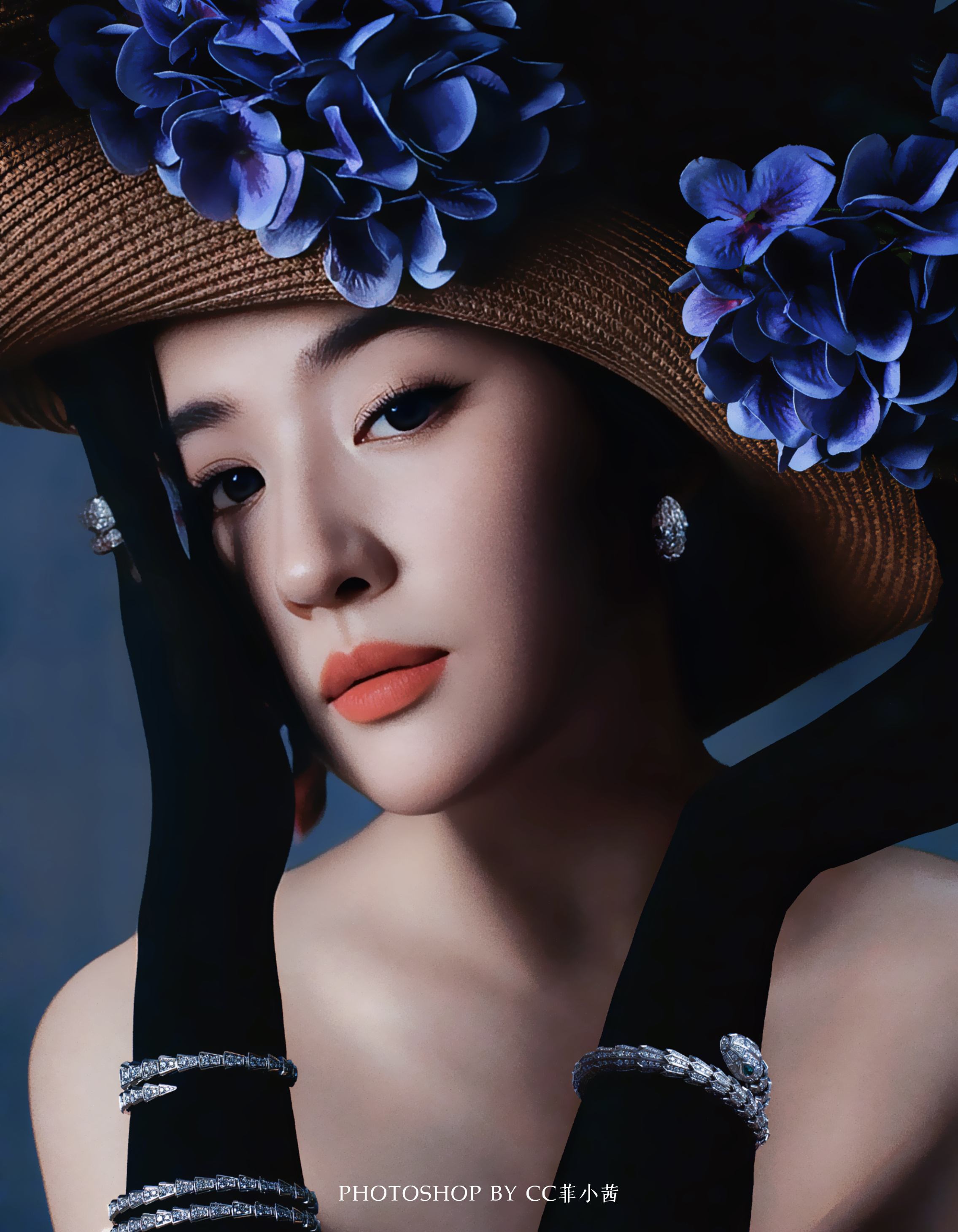 #刘亦菲# × 嘉人𝐦𝐚𝐫𝐢𝐞 𝐜𝐥𝐚𝐢𝐫𝐞 ·调色/壁纸