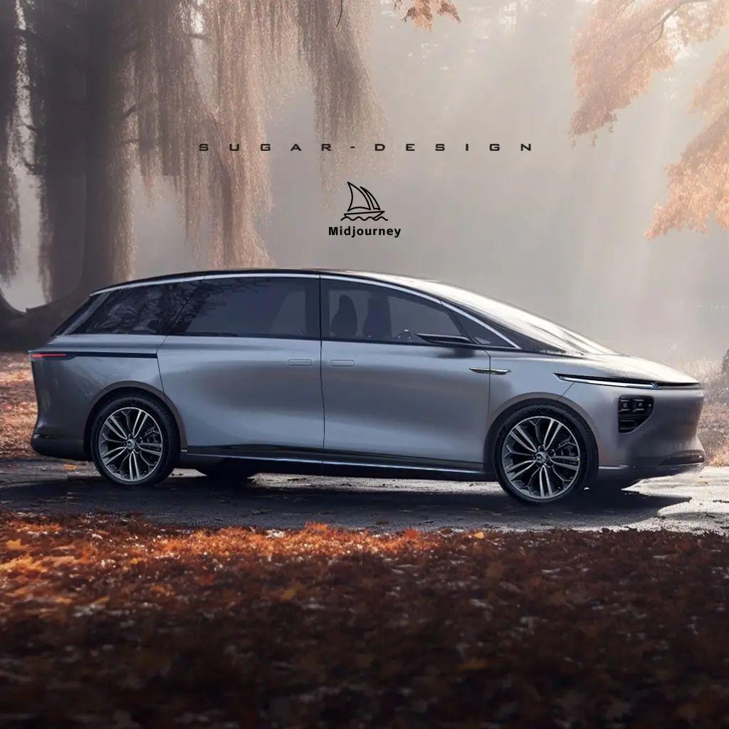 电动子弹头？小鹏MPV新车预览！
用Midjourney结合谍照，对小鹏MPV进
