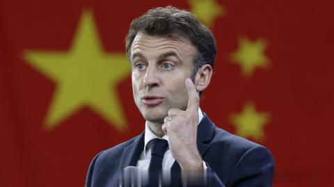 【寰球• 时事-国际观察-2023-640】【法国总统马克龙表示：巴黎愿与北京密
