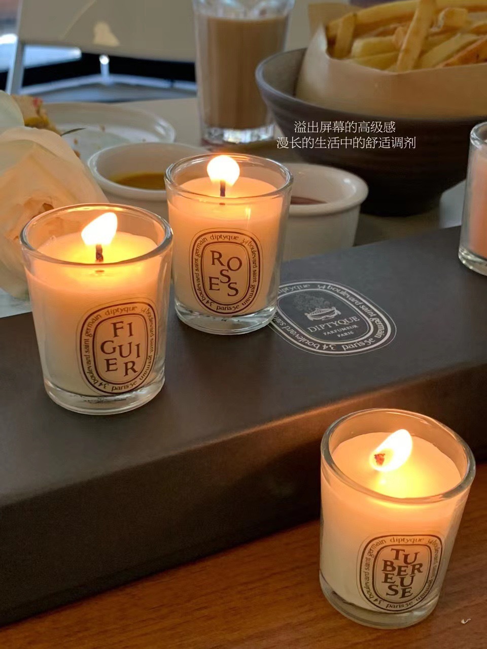 提升宅家幸福感 治愈时光 秋冬最爱香薰蜡烛轻音乐配上微弱摇曳的光推荐最爱的dip