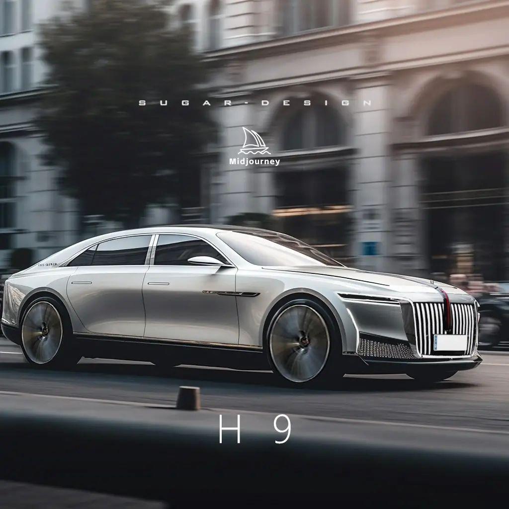 红旗是懂高级的！红旗全家族豪华轿车新登场！
大家都说H9的后溜背不够庄重，那就给