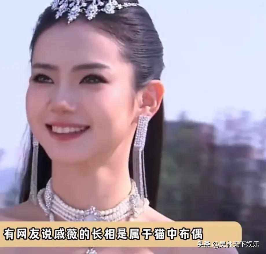 戚薇的长相属于“猫中布偶”，甜妹的气质，御姐的脸[呲牙][呲牙][呲牙]放眼整个