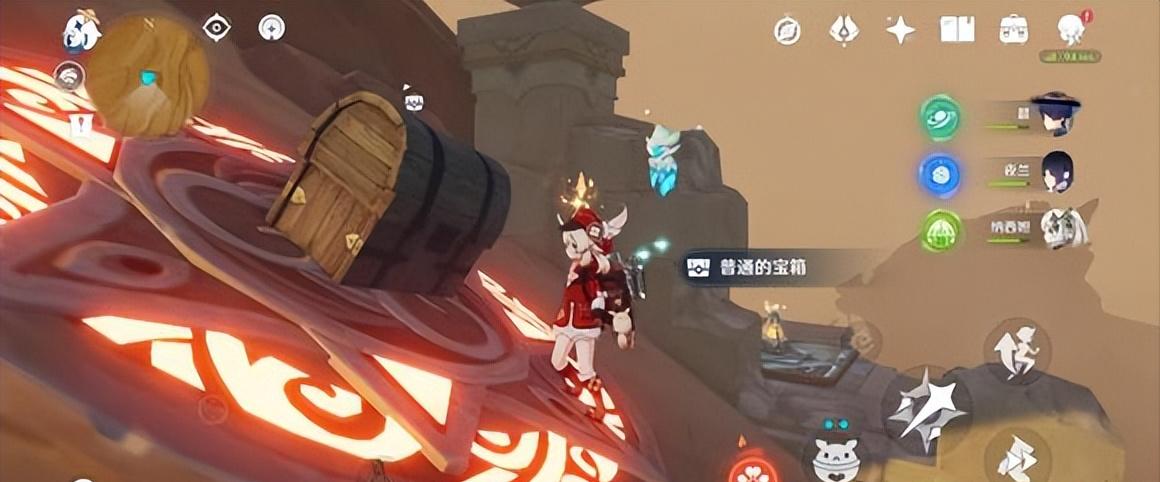 一顿操作下来给个普通的箱子，找出4个柱子，让4个柱子现行，还要点燃，搁蒙德起码最