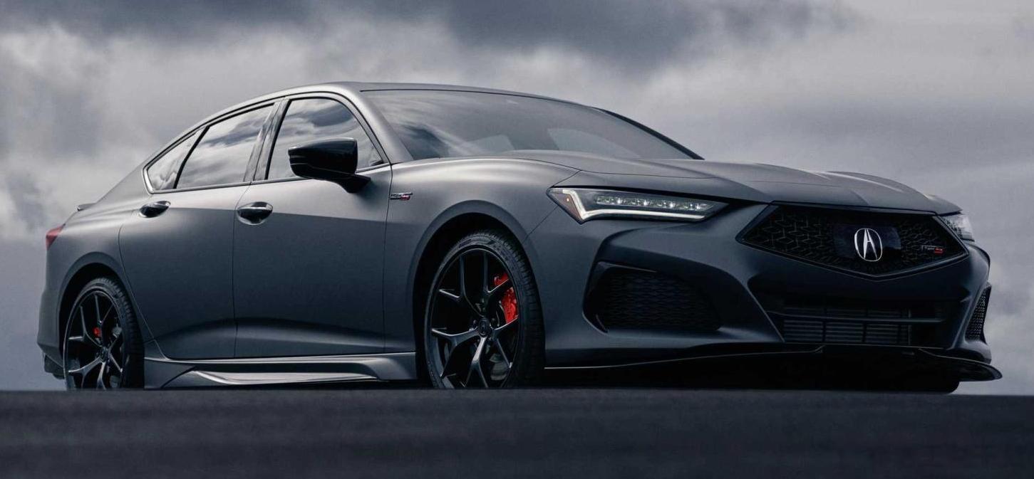 讴歌TLX Type S PMC Edition车型官图发布，新车采用全新哥谭灰