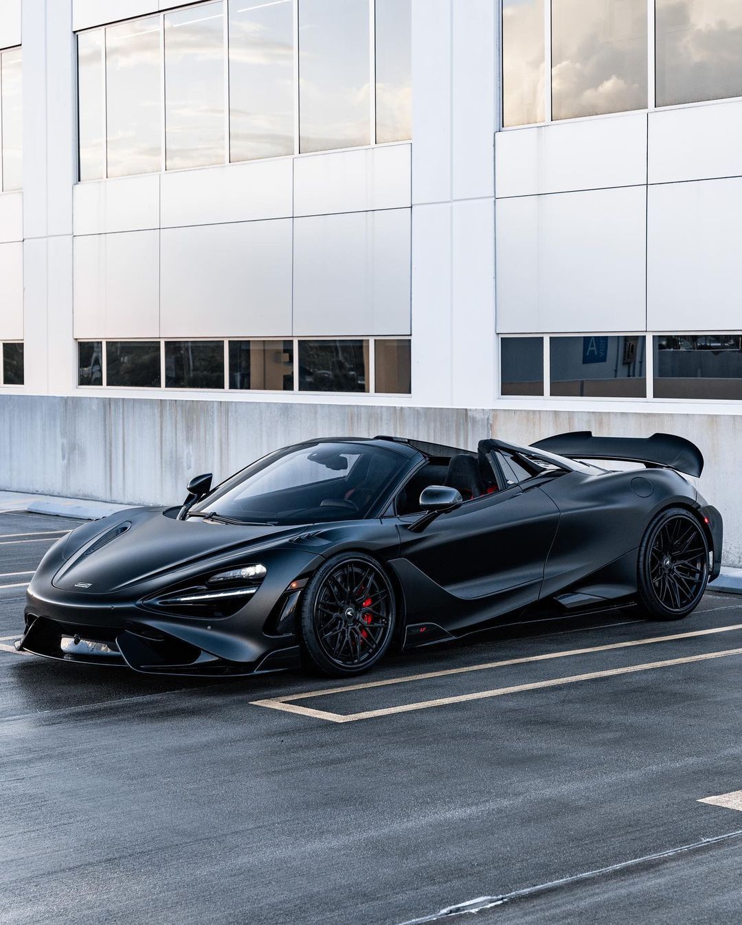 Mclaren's look best in Matte Black.Mclar