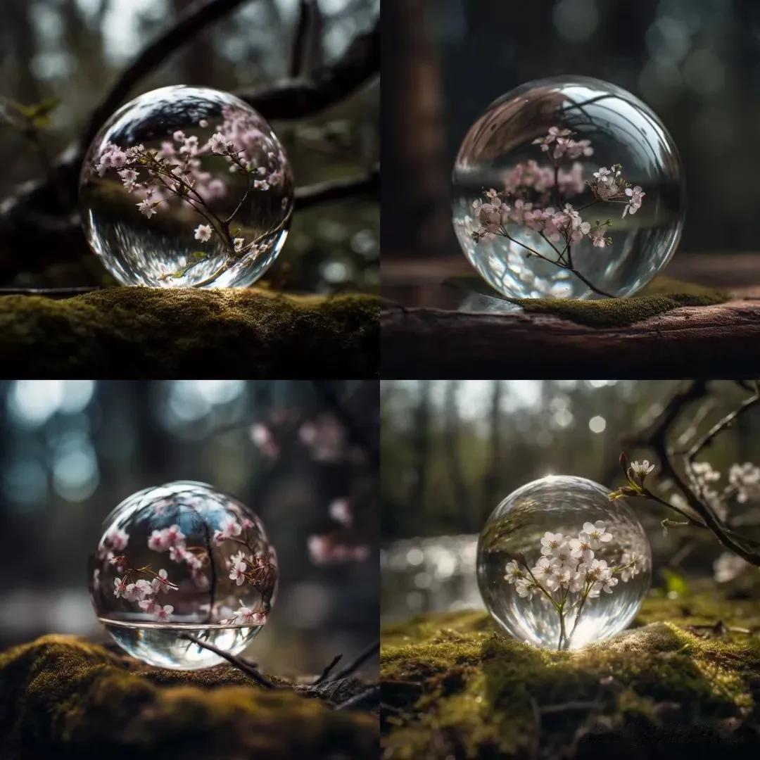 AI生成的春夏秋冬，细节处理的十分到位自然。蓝领白领时代即将落幕，未来即将成为善