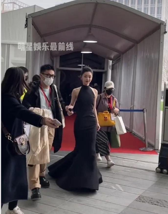 宋轶，黑色长裙亮相，气质这么好
宋轶和金晨一样瘦，为什么宋轶感觉要更好看呢？有同