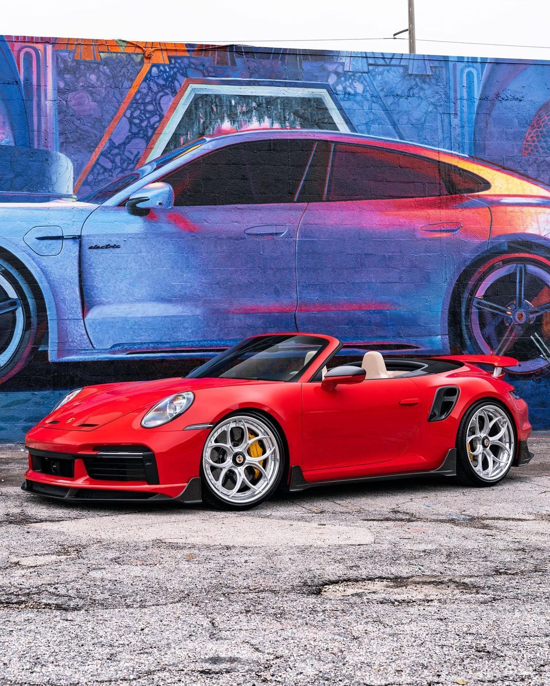 Carmine Red Turbo S｜porsche ❤️#保时捷911##c