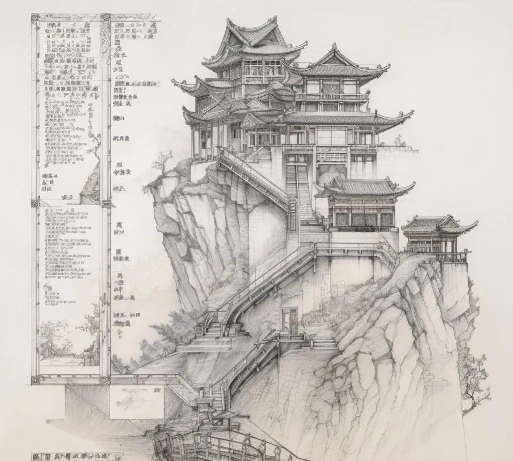 继续分享AI设计，玲珑塔塔玲珑，玲珑宝塔一层层。可远观而不可亵玩焉，细看就露了。