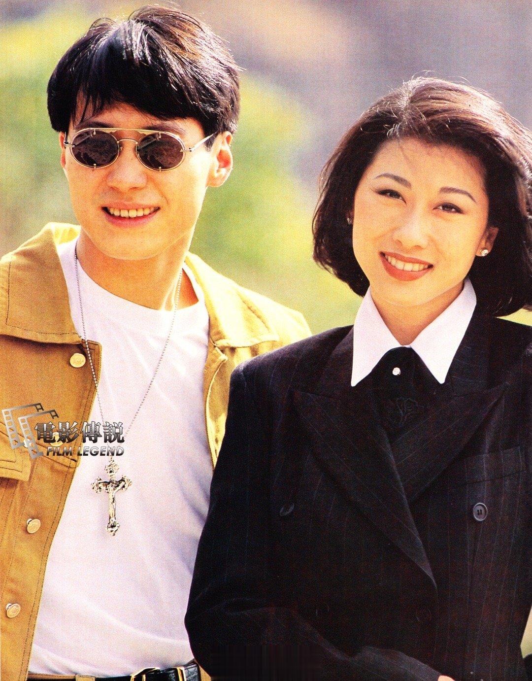 #電影傳說扫描# 1992年，#叶倩文# 去飞鹅山拍照的途中遇到#黎明# ，莎莉