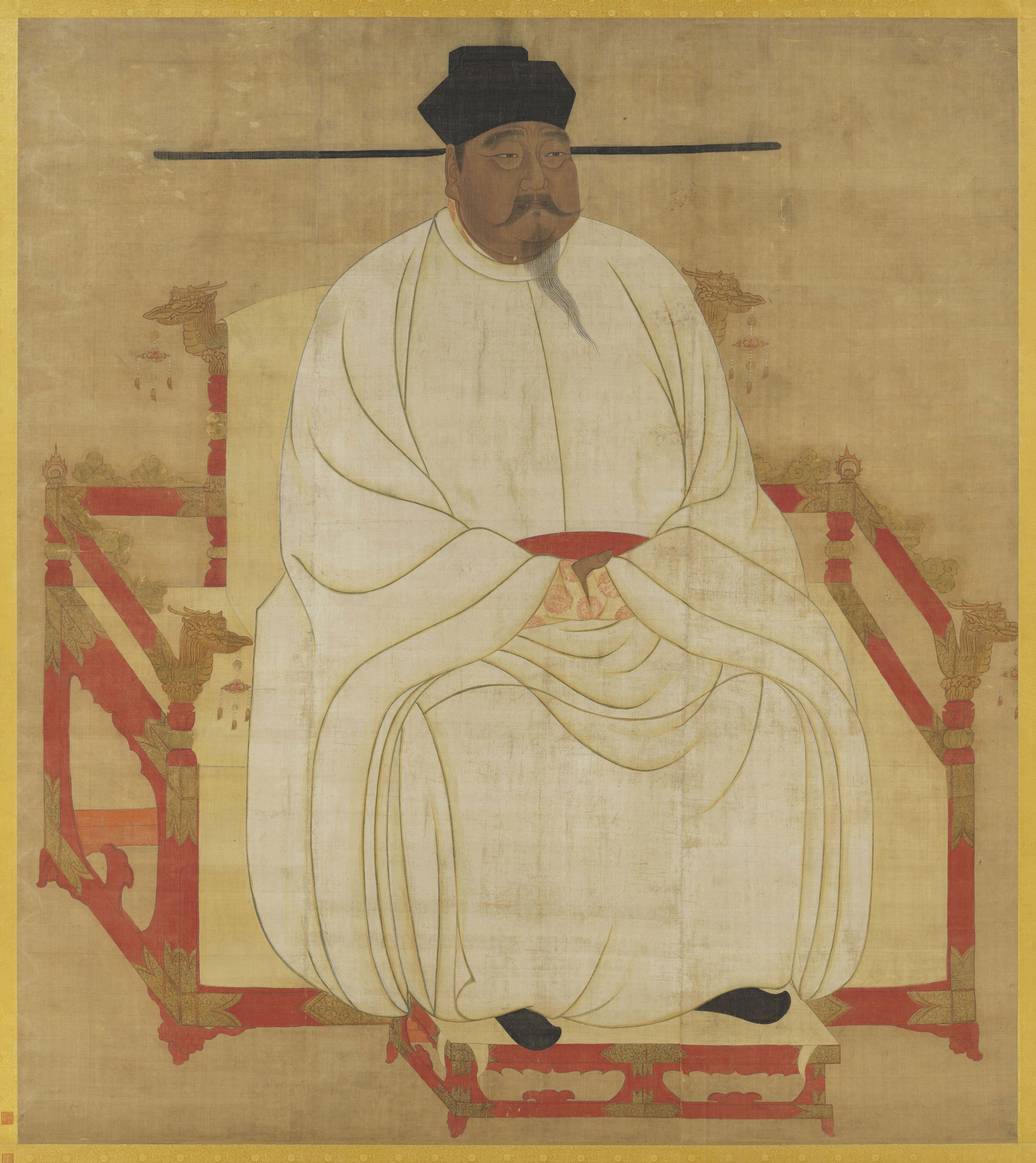 #宋朝# 【宋太祖赵匡胤怎样宣泄怒火？涂你一个大花脸！】古人笔记称，北宋初期两位